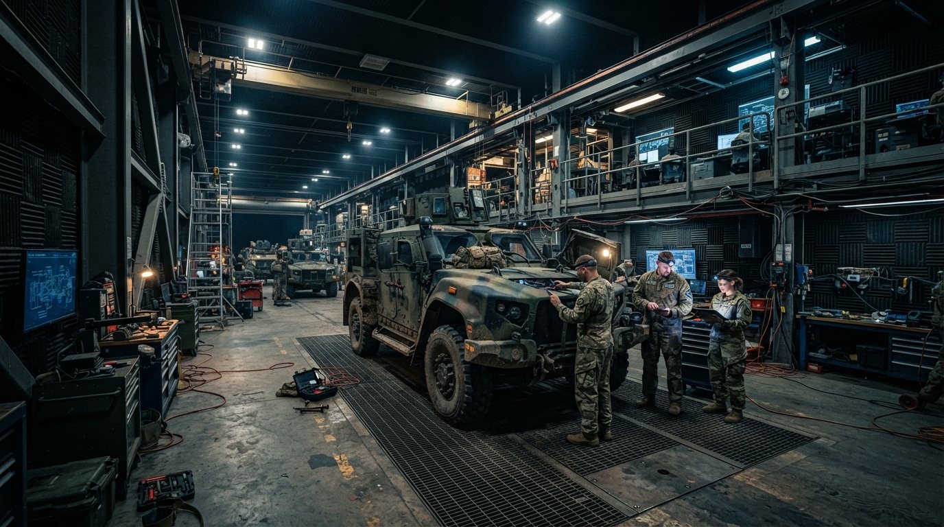 Army & Defence Garage Fire Safety